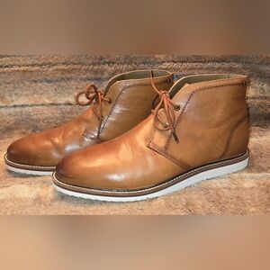 Thomas & Vine Keegan Chukka Boot Dress Shoes Cognac sz 11